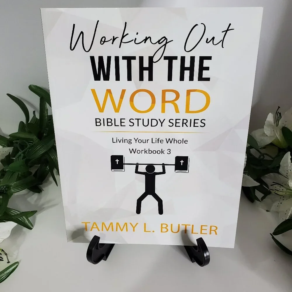 3 Workbooks $15 - Easy & Fun Bible Activity Workbook - Living Your Life Whole